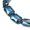 Electroplated Glass Beads EGLA-H002-A-16-3