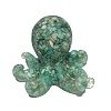 Resin Octopus Figurine Home Decoration DJEW-PW0014-08B-1