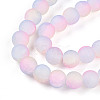 Crackle Glass Beads Strands GLAA-N009-10mm-04-3