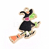 Halloween Alloy Enamel Pendants ENAM-M055-15G-1