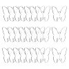 24Pcs Acrylic Wine Glass Charms AJEW-FG0003-46D-1