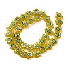 Handmade Millefiori Lampwork Beads Strands LAMP-G164-03H-2