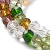 Glass Beads Strands EGLA-A034-M6mm-26-4