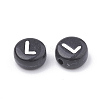 Opaque Acrylic Beads SACR-N002-02L-1