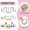 502Pcs 3 Styles Opaque Acrylic Beads OACR-TA0004-34-4