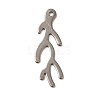 Non-Tarnish 201 Stainless Steel Pendants STAS-D244-06P-1