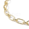 Brass Link Chains Necklaces for Men Women NJEW-JN03769-5