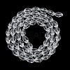 Transparent Glass Beads Strands EGLA-N013-T8mm-D01-2