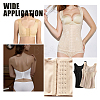 BENECREAT 8Pcs 5 Styles Polyester Women's 3 Rows x 7/9/11/13/15 Hooks Longline Corset Bra Extender FIND-BC0004-21B-5