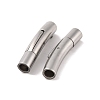 Tarnish Resistant 304 Stainless Steel Bayonet Clasps X-STAS-I013-4mm-2