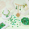 300Pcs 5 Styles Transparent Spray Painting Crackle Glass Beads GLAA-PA0001-57-4