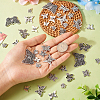 90Pcs 15 Style Tibetan Style Alloy Pendants FIND-TA0003-54-6