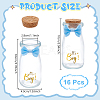 16Pcs Glass Bottle AJEW-UN00052-2
