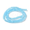 Imitation Jade Glass Beads Strands EGLA-A034-T3mm-MB08-3