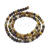Natural Pietersite Beads Strands G-G792-37B-2