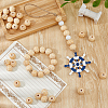 Wood Beads WOOD-FH0002-29B-5