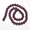 Electroplate Non-magnetic Synthetic Hematite Beads Strands G-F300-03B-04-2