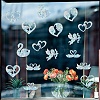 Waterproof PVC Colored Laser Stained Window Film Static Stickers DIY-WH0314-112-6