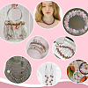 360Pcs 6 Colors Baking Paint Pearlized Glass Pearl Round Beads HY-GA0001-01A-6