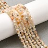 Natural Citrine(Heated) Beads Strands G-G155-B03-01-A-6
