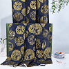 Dragon Pattern Cotton Fabric DIY-WH0579-96B-4