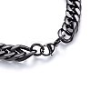 304 Stainless Steel Curb Chain Necklaces NJEW-H493-21B-3