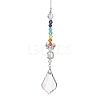 Glass Window Hanging Suncatchers HJEW-JM04524-5