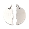 Non-Tarnish 304 Stainless Steel Pendants STAS-Z042-15P-1