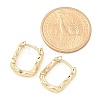 Brass Hoop Earrings EJEW-H152-01F-G-5