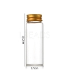 Clear Glass Bottles Bead Containers CON-WH0085-76G-02-1