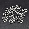 925 Sterling Silver S-Hook Clasps STER-F014-04C-2