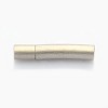 Column 304 Stainless Steel Matte Bayonet Necklace Clasps STAS-I013-3mm-A-2