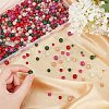 750Pcs Spray Painted Crackle Glass Beads Strands CCG-CA0001-01-3