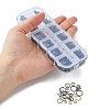 40Pcs 2 Color Zinc Alloy Lobster Claw Clasps DIY-YW0006-32-5