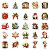 50Pcs Christmas Eve Theme Cartoon Paper Stickers X-DIY-P085-11-6
