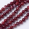 Natural Agate Beads Strands X-G-G754-04-8mm-1