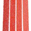 Electroplate Glass Beads Strands EGLA-A044-P2mm-B21-2