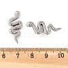 304 Stainless Steel Snake Clip-on Earrings EJEW-B116-03P-5