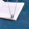 925 Sterling Silver Pendant Necklaces NJEW-BB34894-P-2