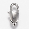 Tarnish Resistant 316 Surgical Stainless Steel Lobster Claw Clasps STAS-Z013-02A-2