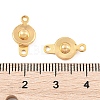 SHEGRACE Brass Snap Clasps XGR0120G-167G-2