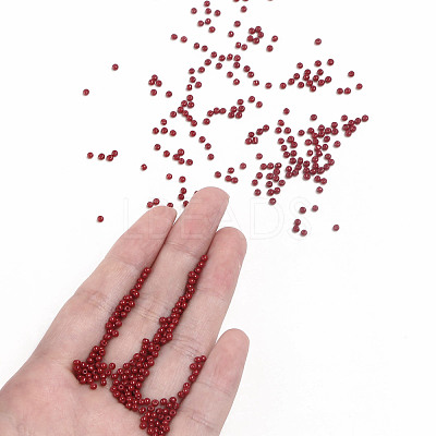 11/0 FGB Grade A Baking Paint Glass Seed Beads X-SEED-N001-A-1060-1