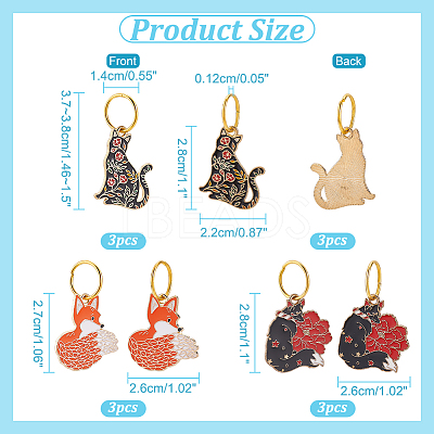 Alloy Enamel Shoe Charms PALLOY-AB00019-1