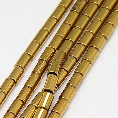 Electroplate Non-magnetic Synthetic Hematite Beads Strands G-J162-C-02-1