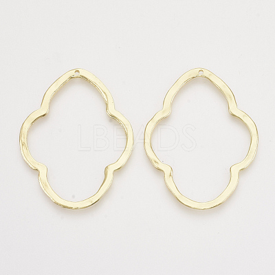 Alloy Open Back Bezel Pendants X-PALLOY-S121-192-1