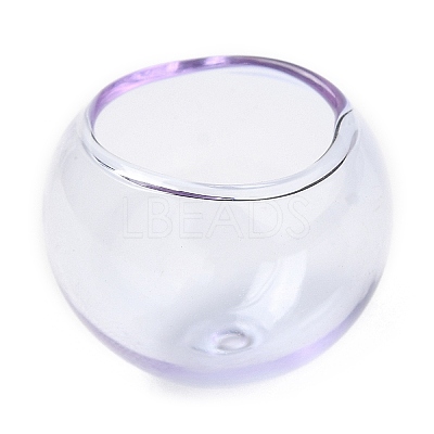 Transparent Glass Bead Cone GLAA-G100-01C-06-1