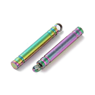 304 Stainless Steel Pendants STAS-Z062-01RC-1