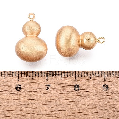 Brass Twister Clasps KK-Q074-14G-1