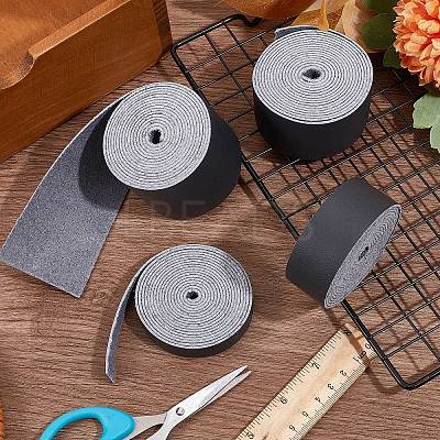 Flat Microfiber Imitation Leather Cord LC-WH0006-07D-02-1