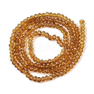 Glass Beads Strands EGLA-A044-T1mm-D04-1